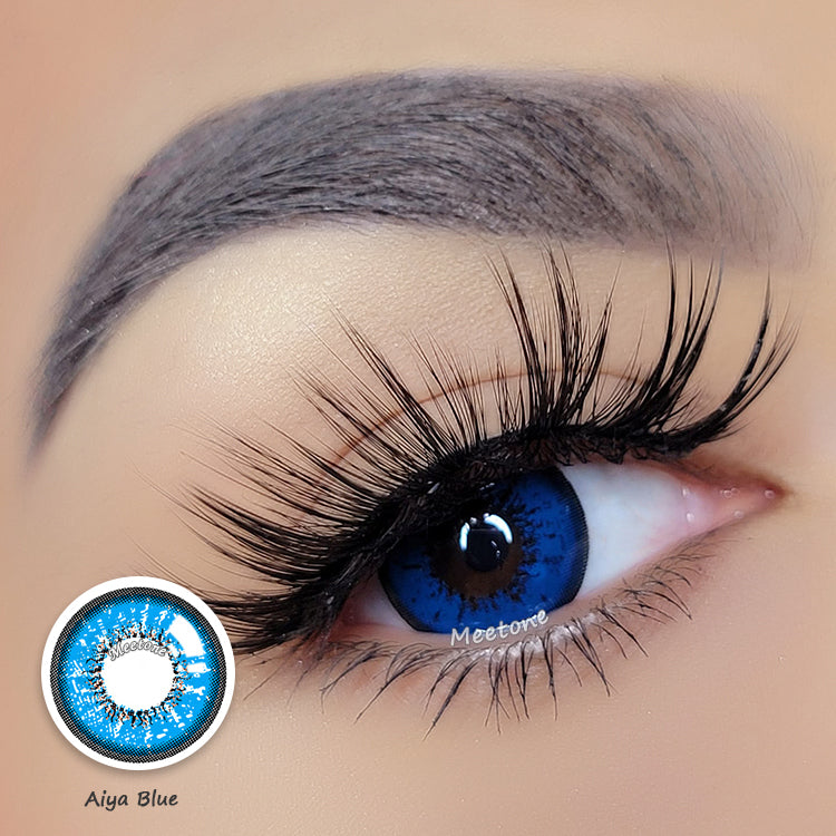 Meetone Aiya Blue Contact Lenses