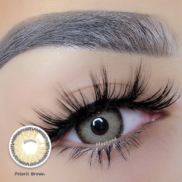 Meetone Polaris Brown Contact Lenses