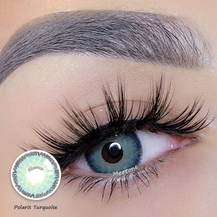 Meetone Polaris Turquoise Contact Lenses