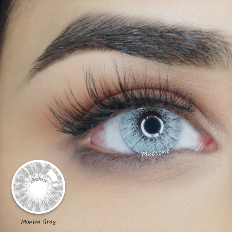 Meetone Monica Gray Contact Lenses