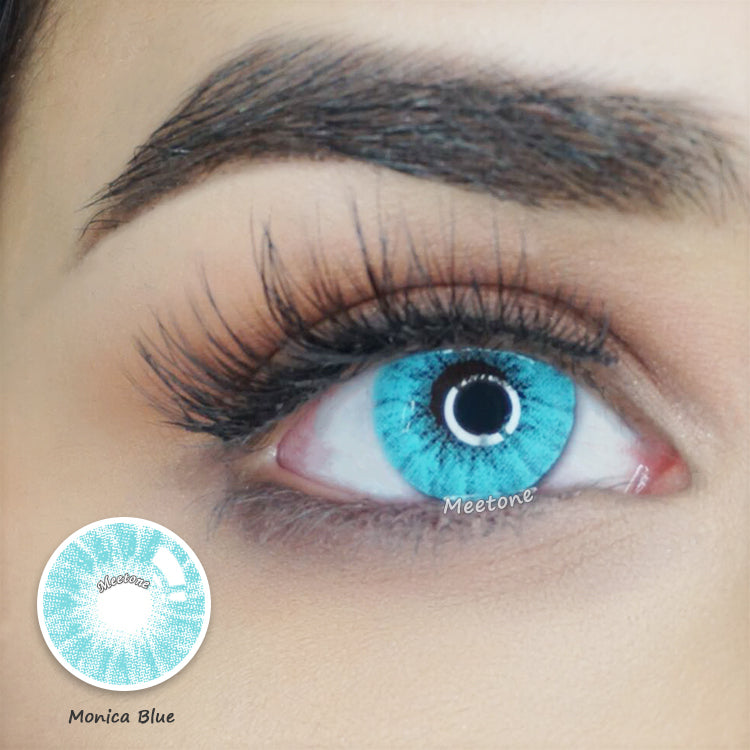 Meetone Monica Blue Contact Lenses