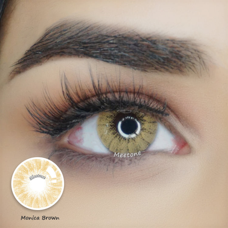 Meetone Monica Brown Contact Lenses
