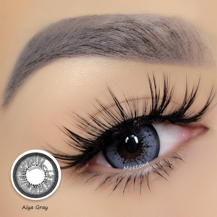 Meetone Aiya Gray Contact Lenses