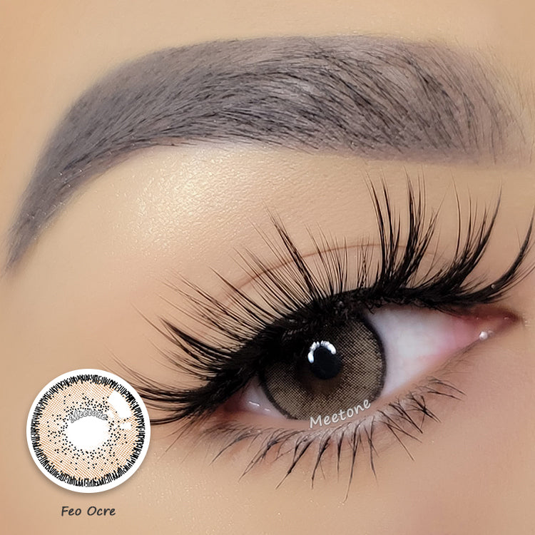 Meetone Feo Ocre Contact Lenses