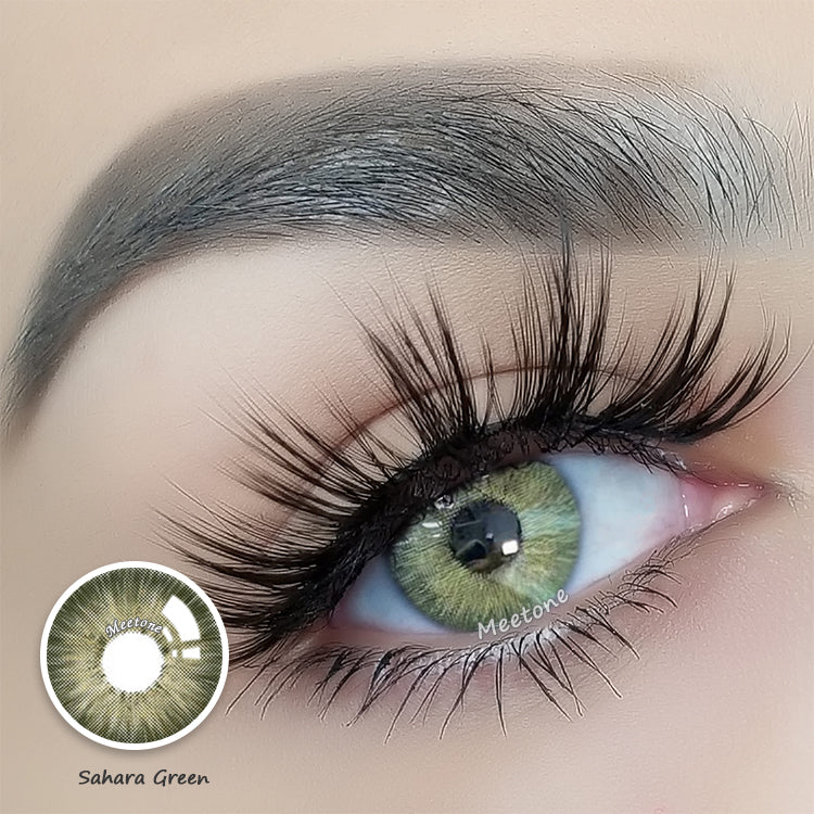 Meetone Sahara Green Contact Lenses