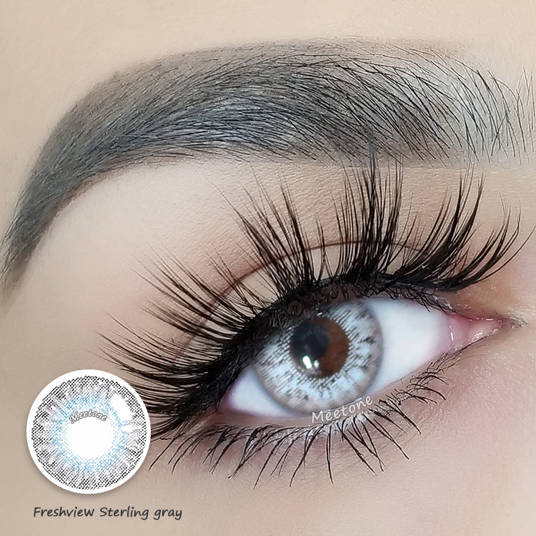 Meetone Freshview Sterling Gray Contact Lenses