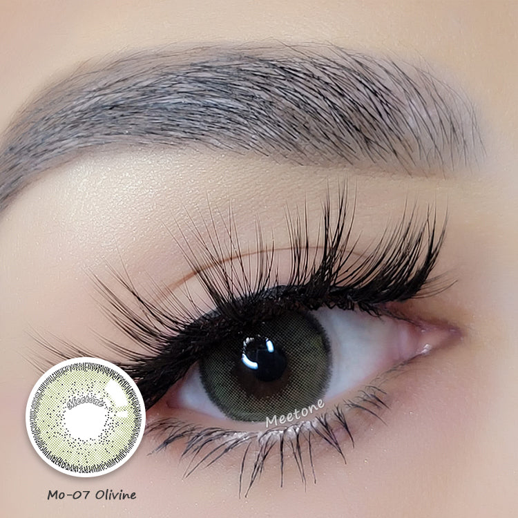 Meetone MO Series MO-07 Olivine Contact Lenses