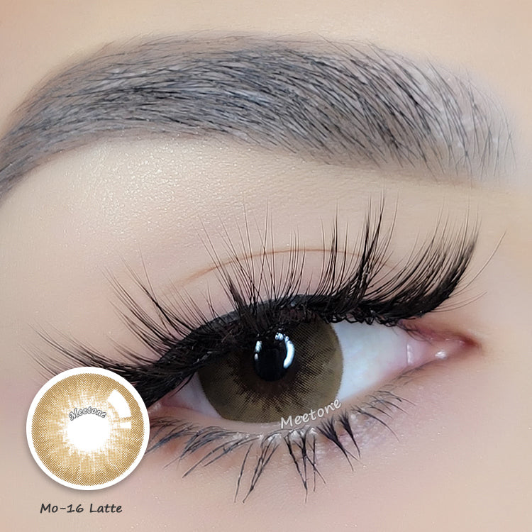 Meetone MO Series MO-16 Latte Contact Lenses