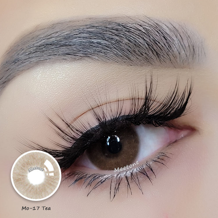 DISCONTINUED Meetone MO Series MO-17 Tea Contact Lenses