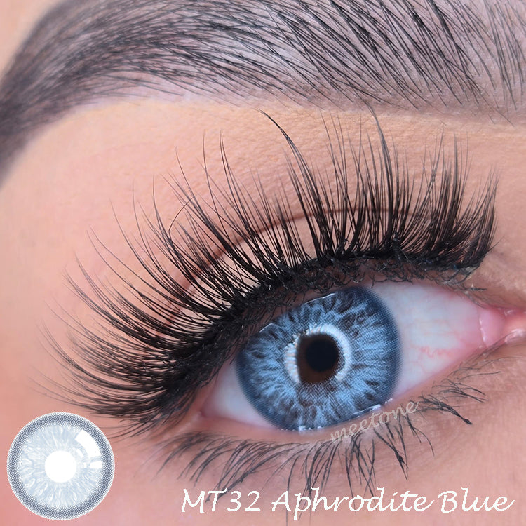 Meetone MT Series MT-32 Aphrodite Blue Contact Lenses