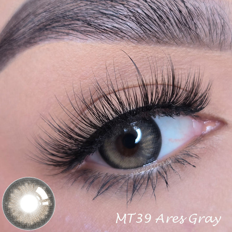 Meetone MT Series MT-39 Ares Gray Contact Lenses