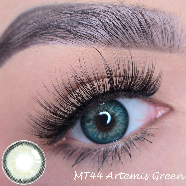 Meetone MT Series MT-44 Artemis Green Contact Lenses