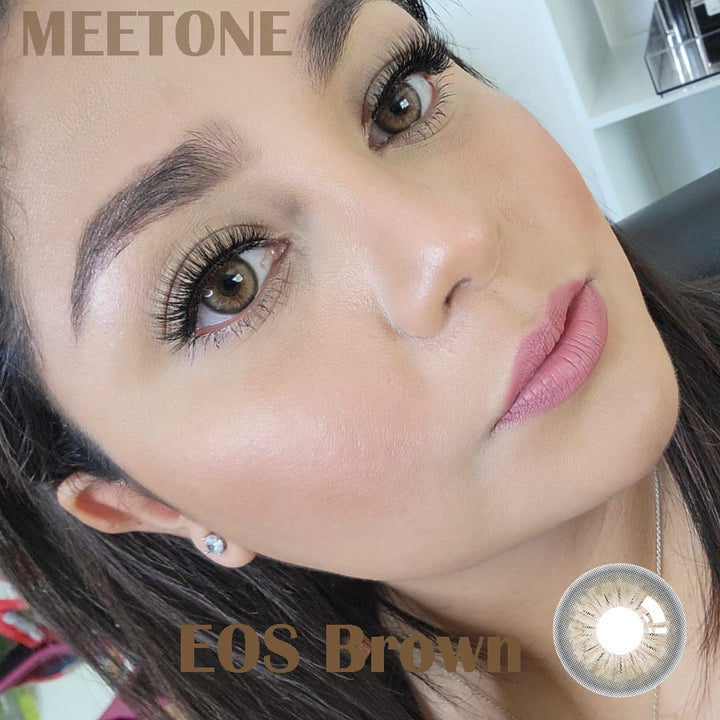 Meetone EOS Brown Contact Lenses