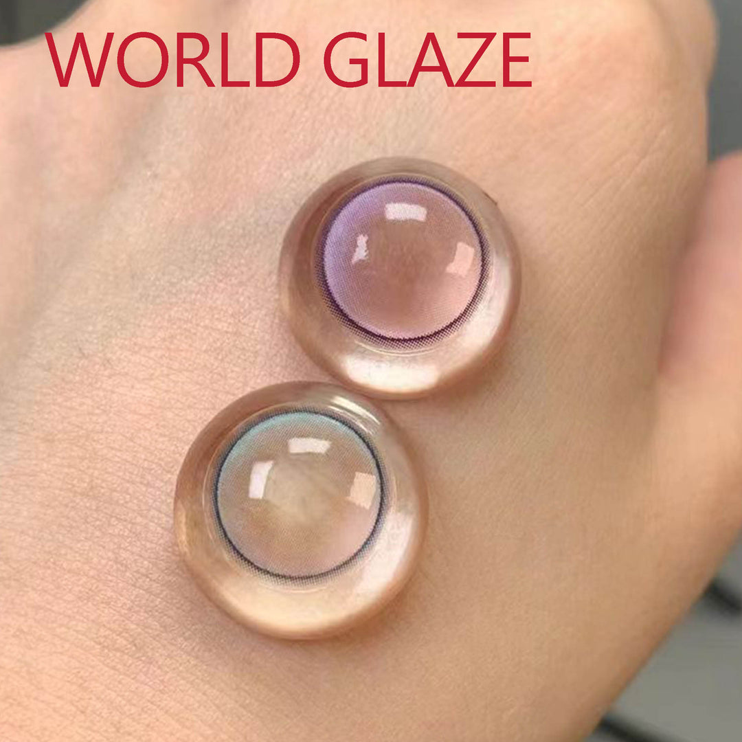 INDO World Glaze Violet Contact Lenses