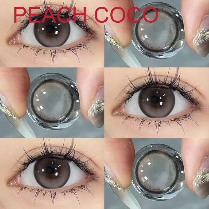 INDO Peach Coco Contact Lenses