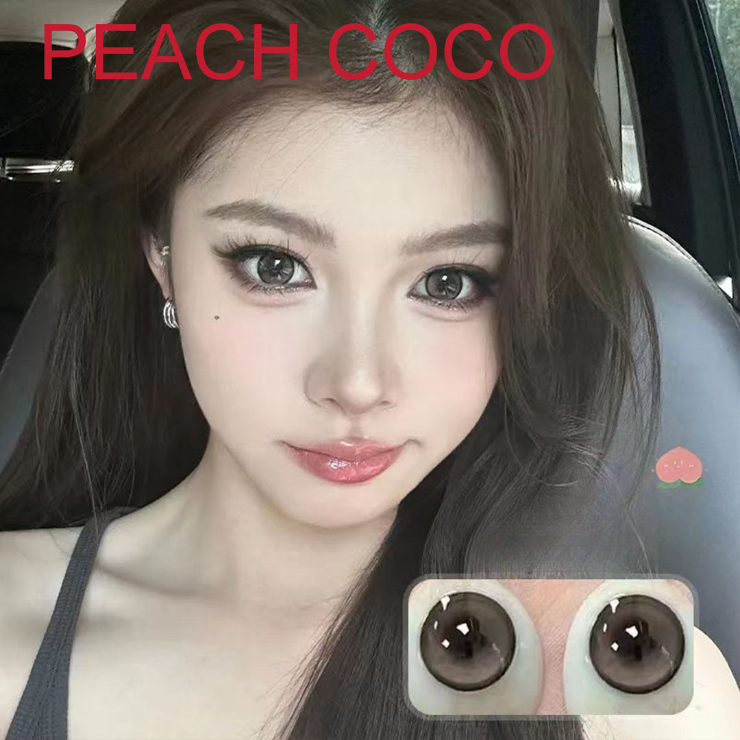 INDO Peach Coco Contact Lenses