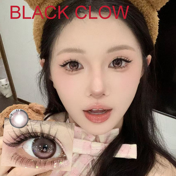INDO Black Clow Pink Contact Lenses