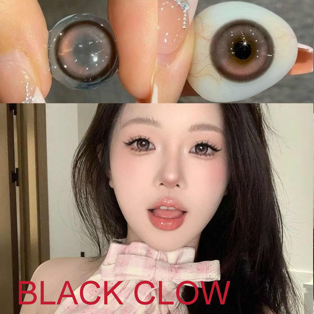 INDO Black Clow Pink Contact Lenses