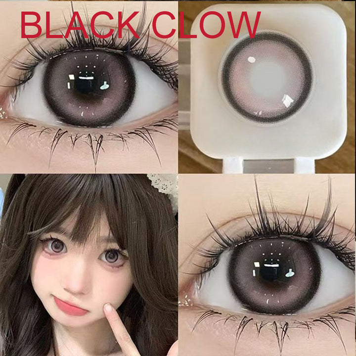 INDO Black Clow Pink Contact Lenses