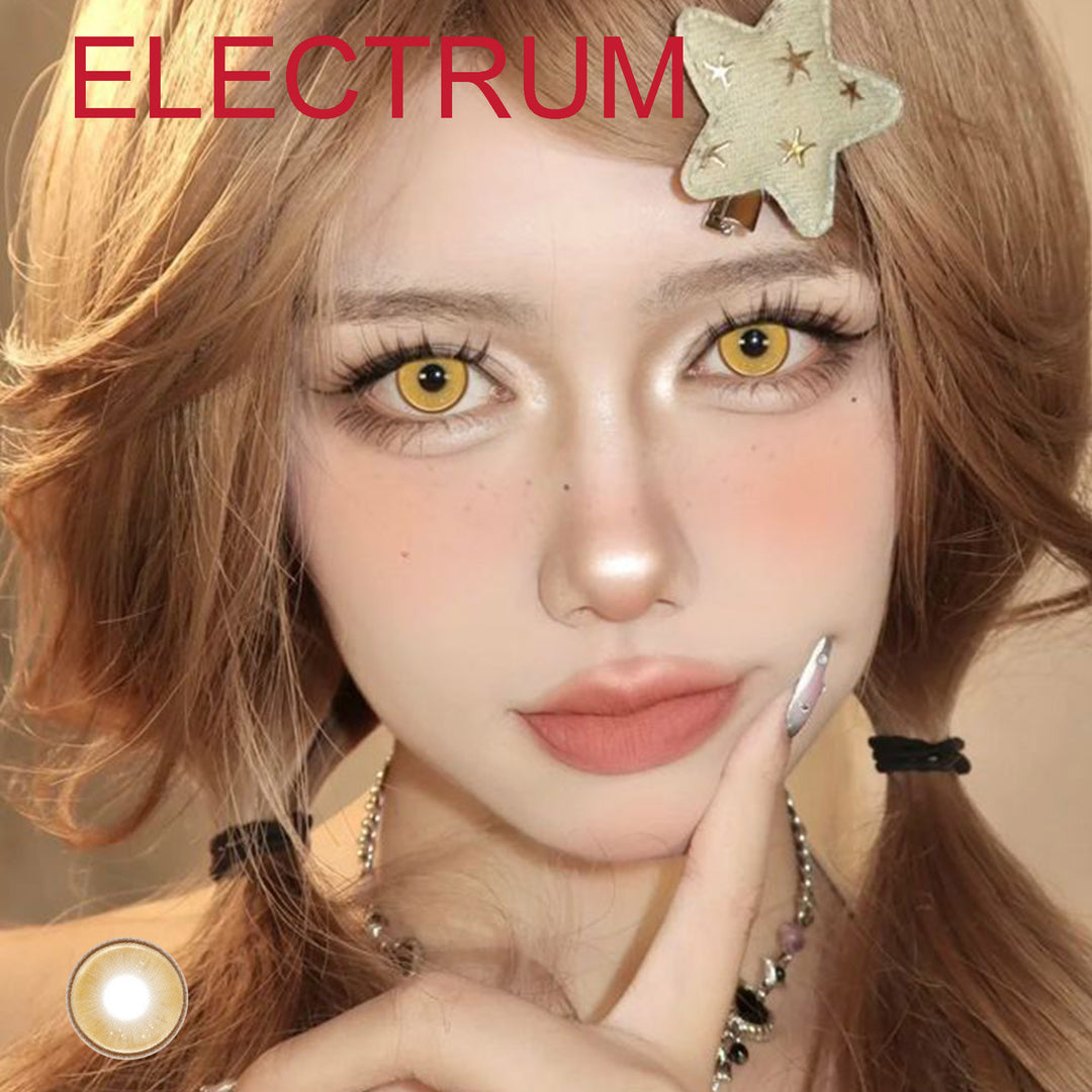 INDO Eletrum Brown Contact Lenses