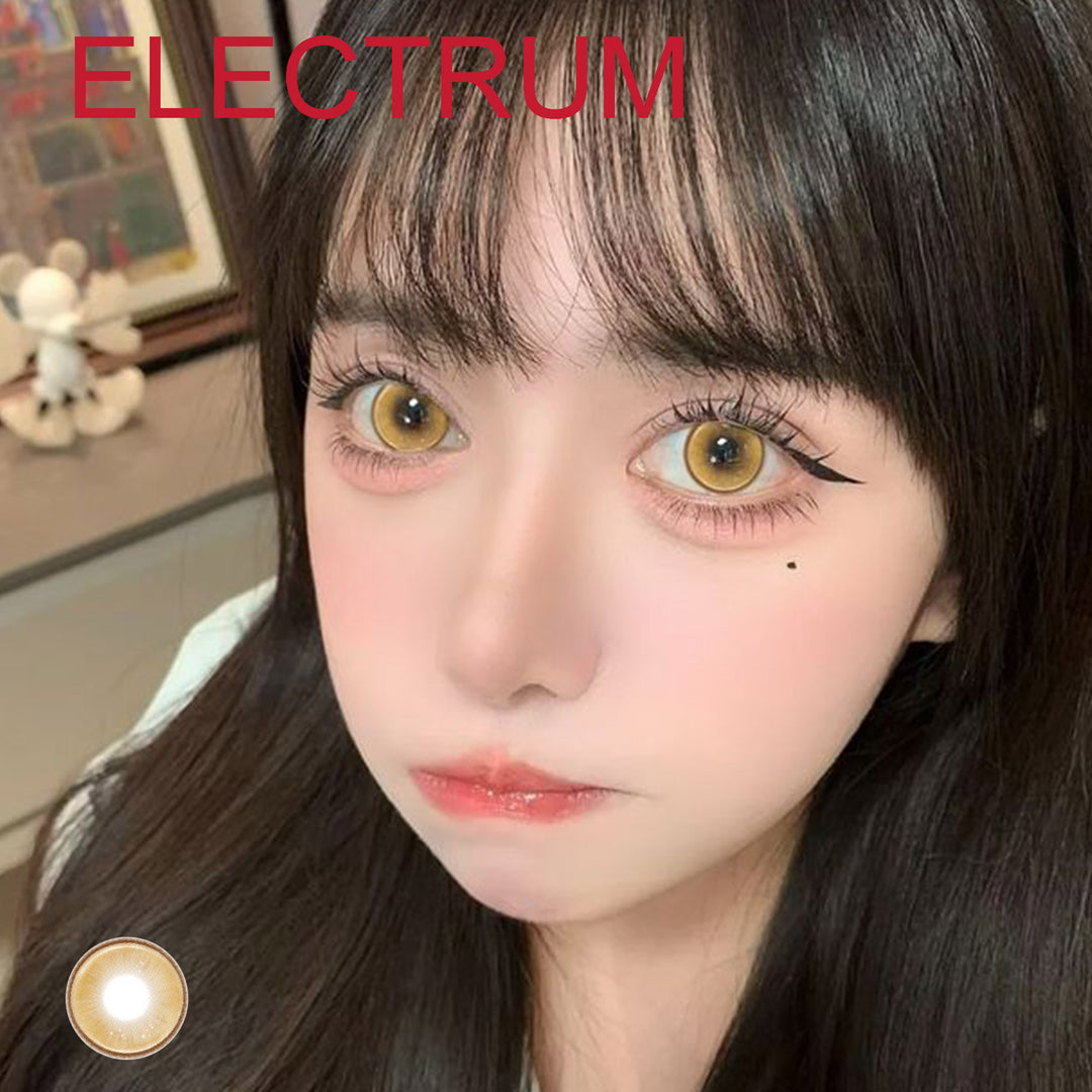 INDO Eletrum Brown Contact Lenses