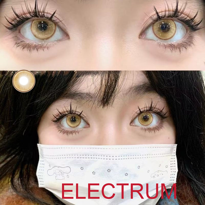 INDO Eletrum Brown Contact Lenses
