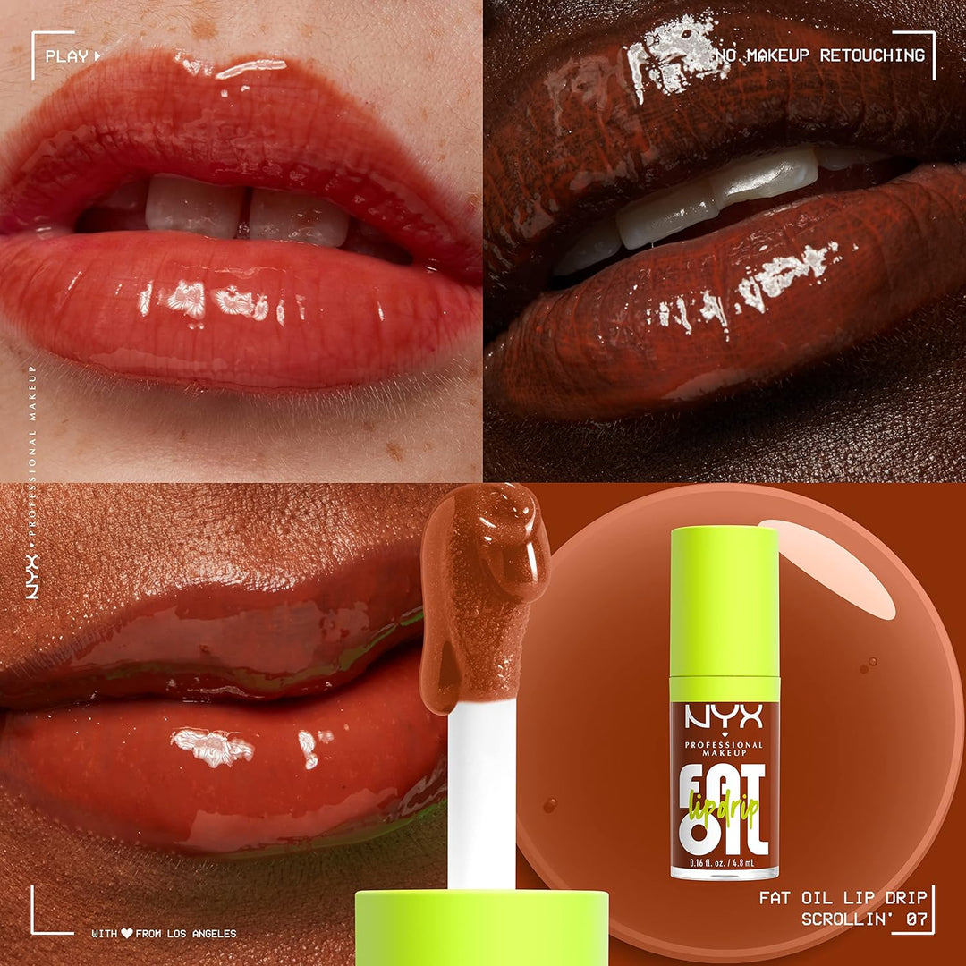 NYX Fat Oil Lip Drip Lip Gloss 07 Scrollin'