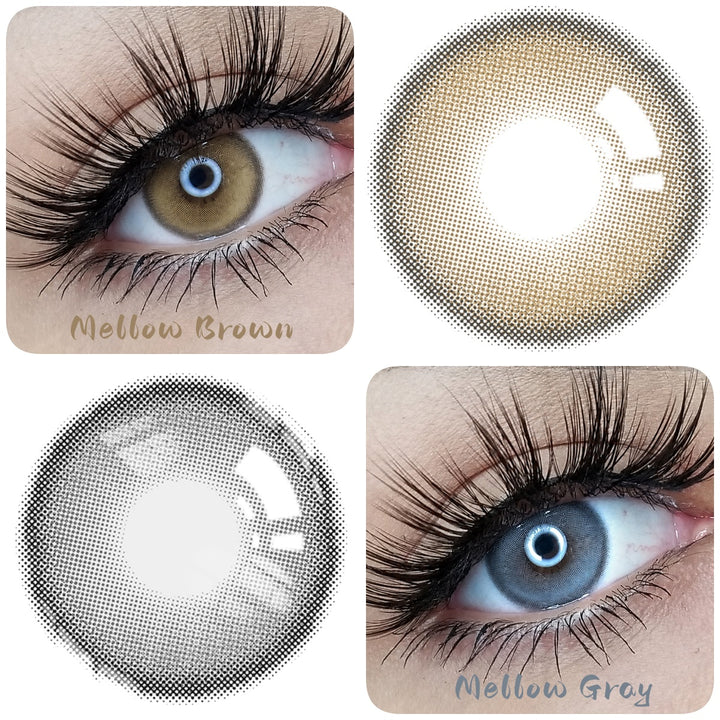 Meetone Mellow Gray Contact Lenses