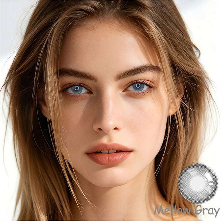 Meetone Mellow Gray Contact Lenses