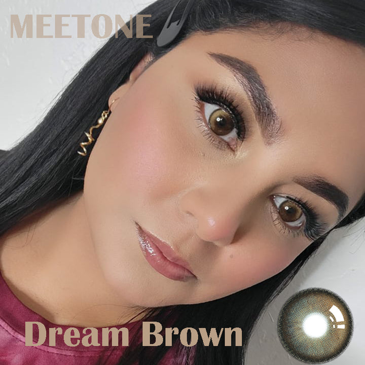 Meetone Dream Brown Contact Lenses