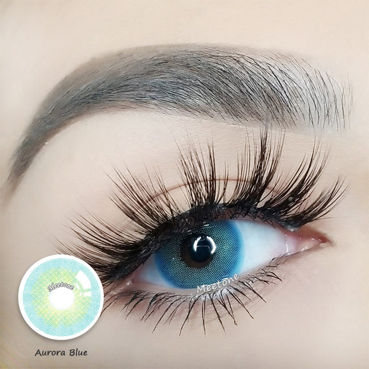 Meetone Aurora Blue Contact Lenses