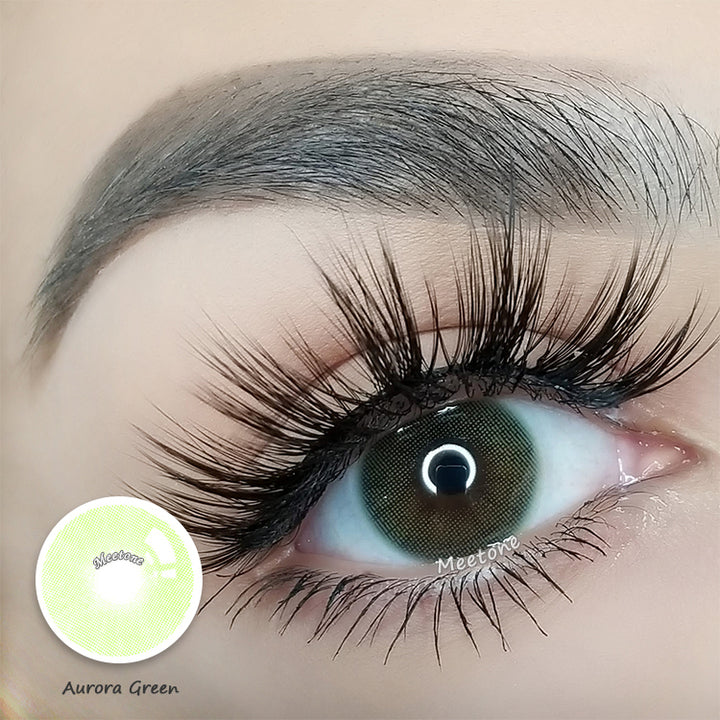 Meetone Aurora Green Contact Lenses