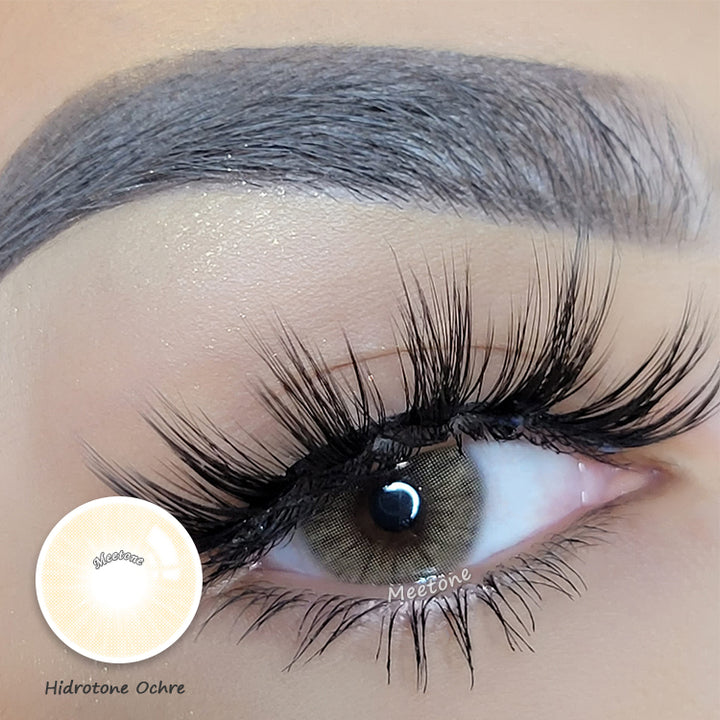 Meetone Hidrotone Ochre Contact Lenses