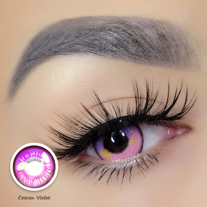 Meetone Coscon Violet Contact Lenses