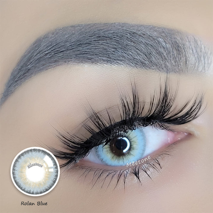 Meetone Rolan Blue Contact Lenses