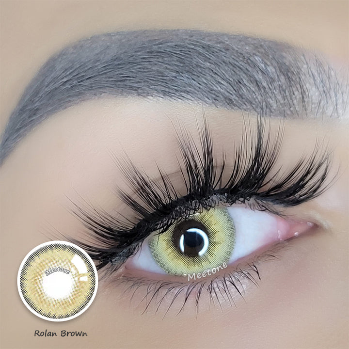 Meetone Rolan Brown Contact Lenses