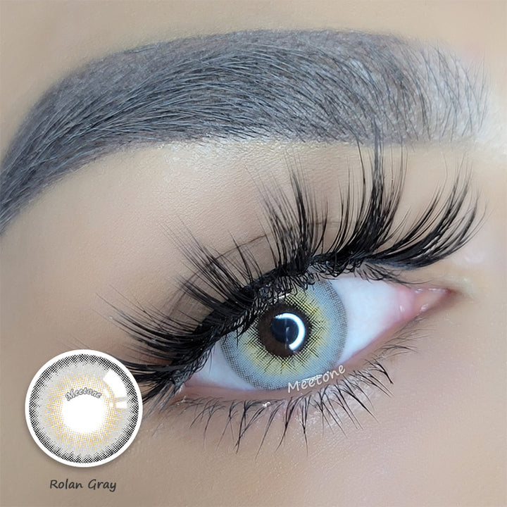 Meetone Rolan Gray Contact Lenses
