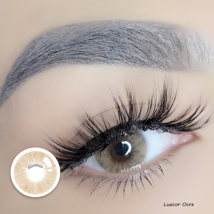 Meetone Luxcor Ocre Contact Lenses