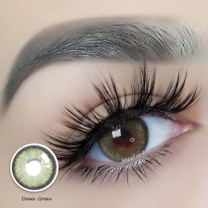 Meetone Dawn Green Contact Lenses