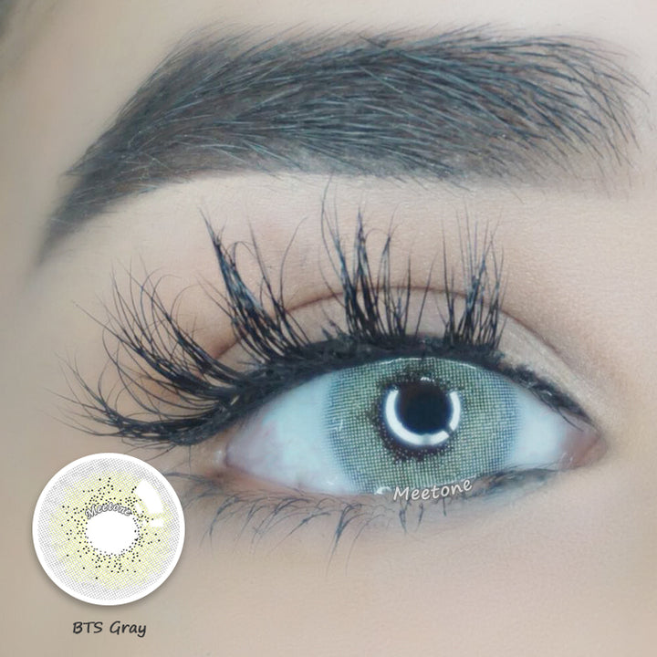 Meetone BTS Gray Contact Lenses