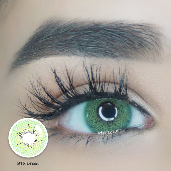 Meetone BTS Green Contact Lenses