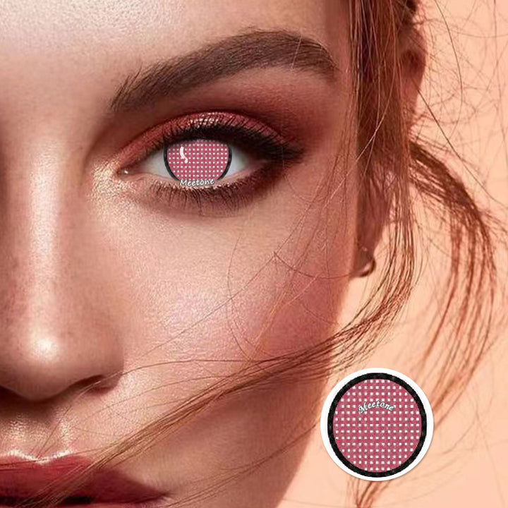 Meetone Cosplay SFX SC009 | "Blind Mesh 9" Contact Lenses