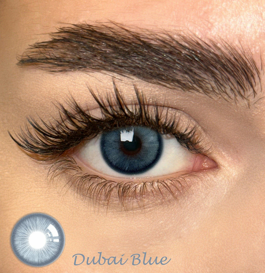 Meetone Dubai Blue Contact Lenses