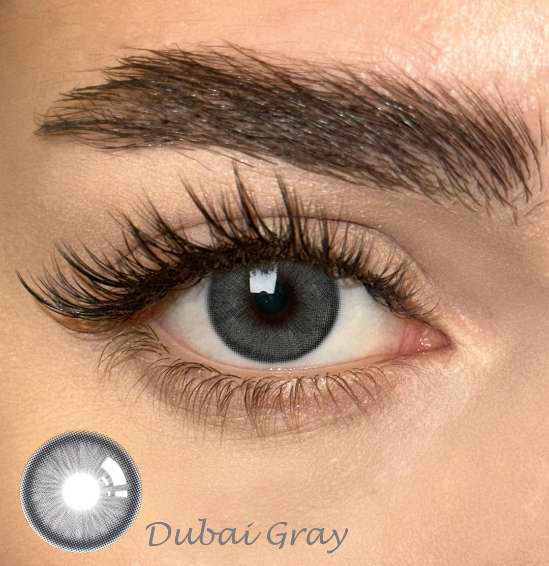 Meetone Dubai Gray Contact Lenses
