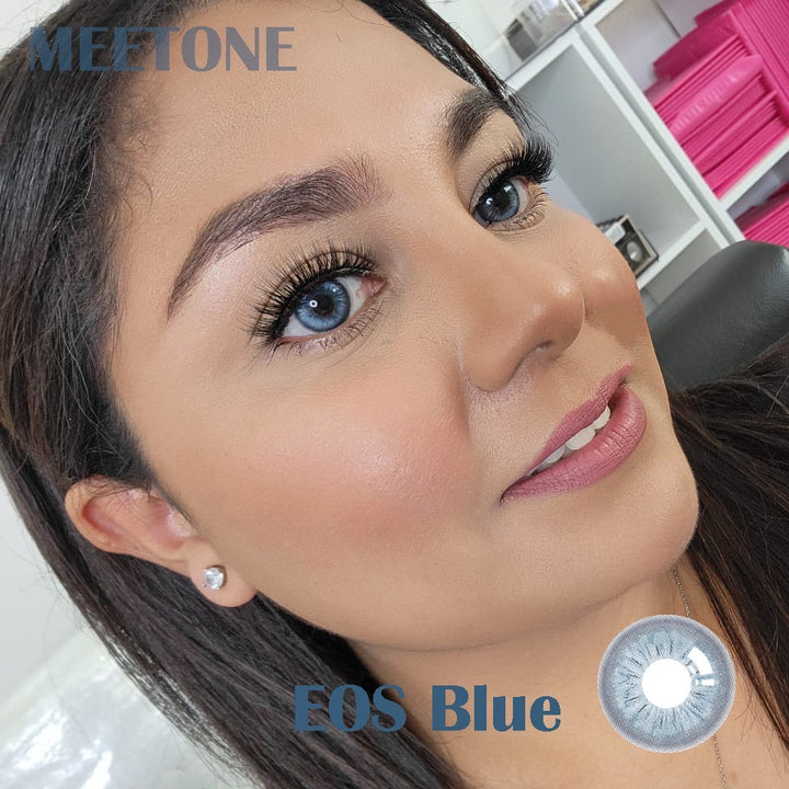 Meetone EOS Blue Contact Lenses